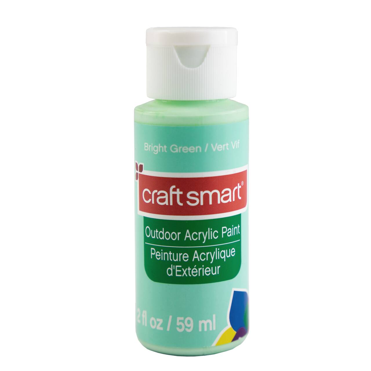 12 Pack: 2oz. Bright Outdoor Acrylic Paint by Craft Smart®